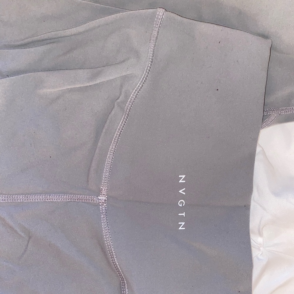Gray slightly worn NVGTN leggings